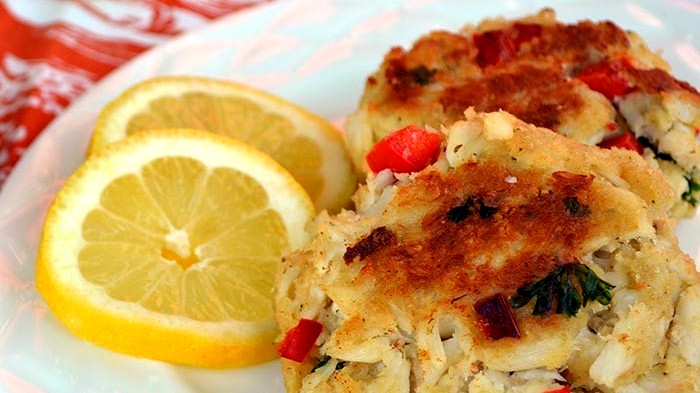 Image of Skinny Crab Cakes with Seafood Seasoning